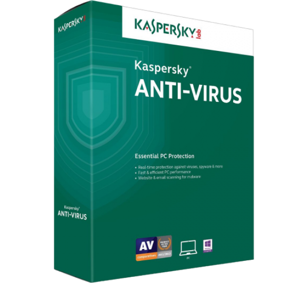 Kaspersky Anti Virus 2017 3 PC Kaspersky Anti Virus 2017 3 PC
