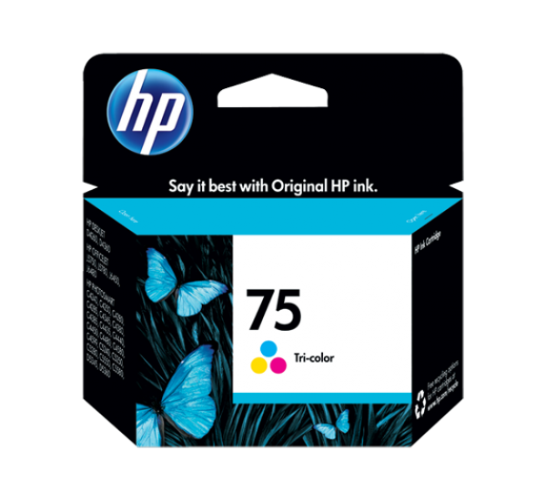 HP 75 Tri-color Ink Cartridge HP 75 Tri-color Ink Cartridge