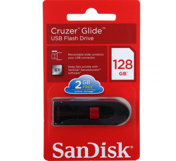 128GB SanDisk Cruzer Glide Flash Drive 128GB SanDisk Cruzer Glide Flash Drive