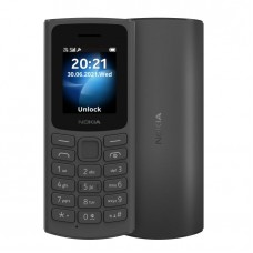 Nokia 105 4G 1.8" Dual SIM, Torch, Wireless FM Radio Phone