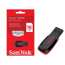 SanDisk 16GB Cruzer Blade Flash Drive - Black