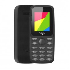 Itel 2163 Wireless FM, Torch, Bluetooth Dual SIM Phone - Black