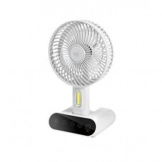DP 7624 Portable Rechargeable Table Fan With 3,000 mAh Battery