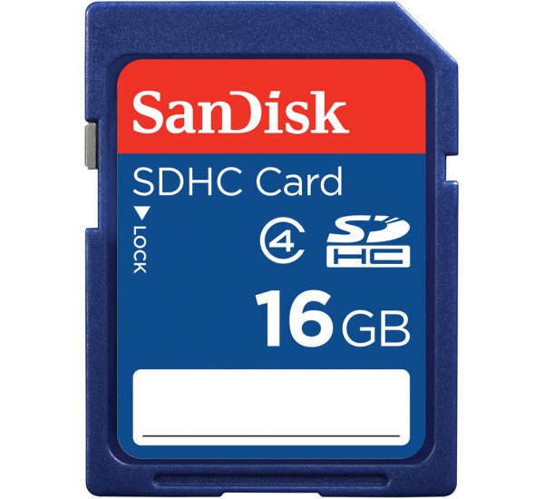 16GB Sandisk SDHC Memory Card 16GB Sandisk SDHC Memory Card