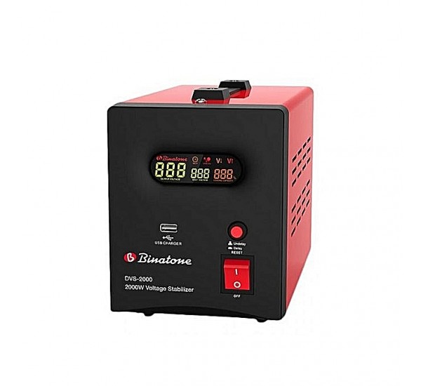 2KVA BINATONE DIGITAL VOLTAGE STABILIZER DVS 2000 2KVA BINATONE DIGITAL VOLTAGE STABILIZER DVS 2000