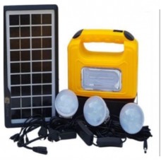 Salpha Blaze Solar Energy Power Lighting Kit With 3 Bulbs, USB Charging