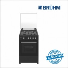 Bruhm Gas Cooker - 4 Burner -  BGC-5540SB
