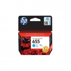HP 655 Cyan Ink Cartridge