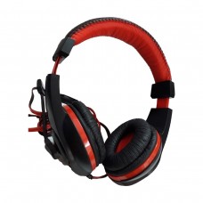 Havit H2116D Wired Black+Red Headphone with Microphone