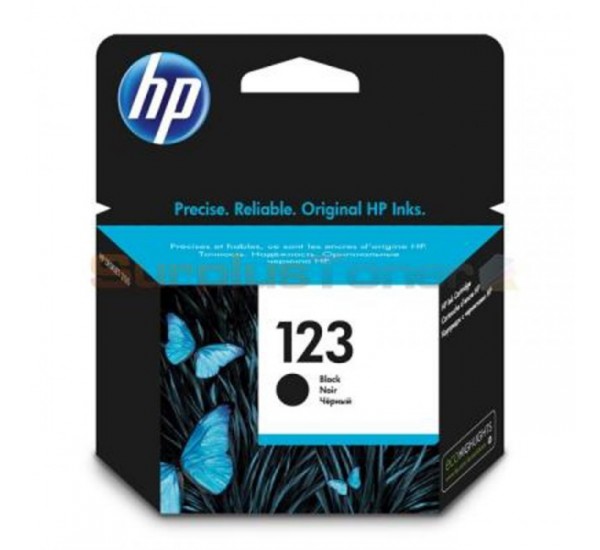 HP 123 Black Cartridge HP 123 Black Cartridge