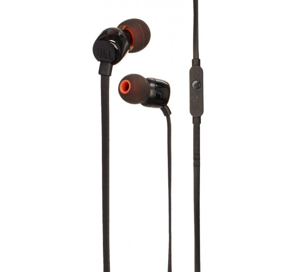 JBL T110 in Ear Headphones With Full Pure Bass Sound JBL T110 in Ear Headphones With Full Pure Bass Sound
