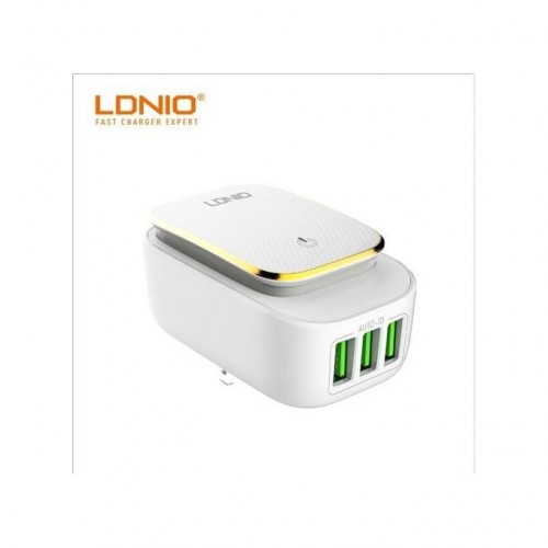 LDNIO A4405 USB Phone Charger 4 Ports Wall Travel Light Charger 5V 4.4A