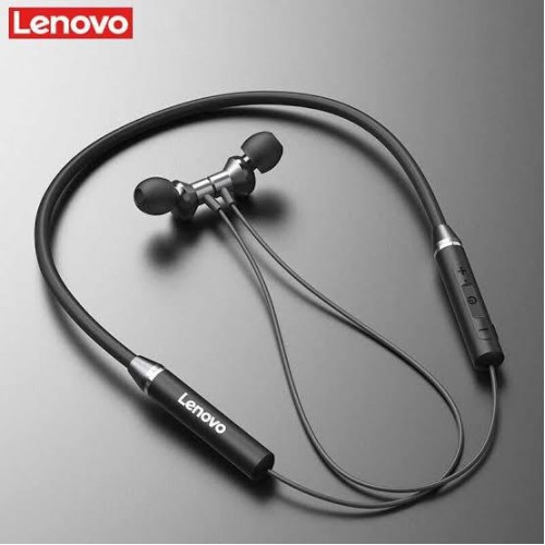 lenovo he05 bluetooth magnetic neckband earphones ipx5 waterproof