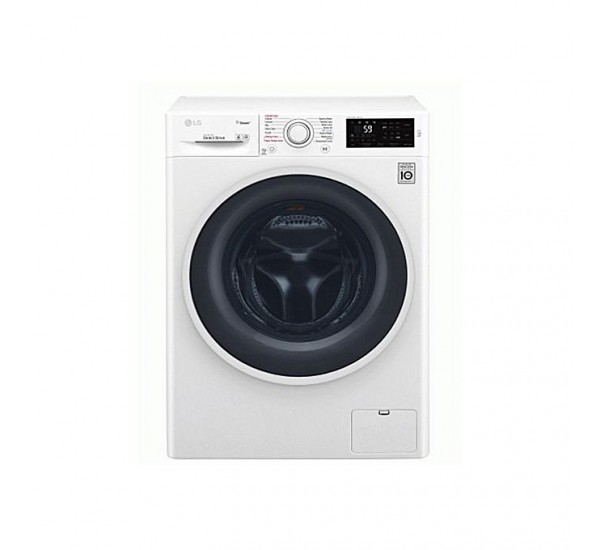 LG 2 IN 1 Smart Wash & Dry Machine Front Load 4J6TMP0W {8KG/5KG} LG 2 IN 1 Smart Wash & Dry Machine Front Load 4J6TMP0W {8KG/5KG}