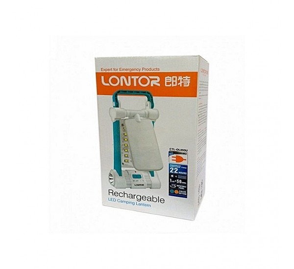 LONTOR RECHARGEABLE ORDINARY LAMP CTL-OL095U LONTOR RECHARGEABLE ORDINARY LAMP CTL-OL095U