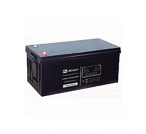 Mercury 12V, 200Ah Deep Cycle Inverter Battery Mercury 12V, 200Ah Deep Cycle Inverter Battery