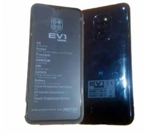 Partner Mobile EV1 Smartphone 3GB RAM, 32GB ROM With 3 Rear Camera, 4000mAh Battery Partner Mobile EV1 Smartphone 3GB RAM, 32GB ROM With 3 Rear Camera, 4000mAh Battery