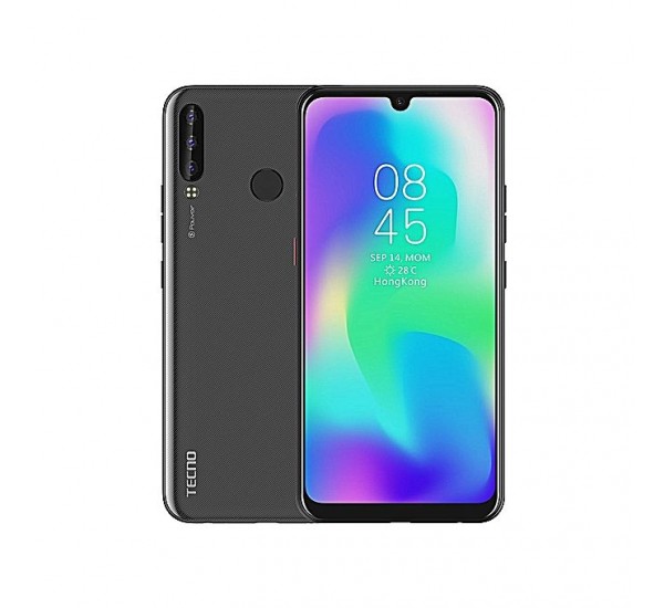 Tecno Pouvoir 3 Plus (LB8a), (64GB ROM+ 4GB RAM), Android 9, (13MP + 8MP + 2MP)+8MP, 6000mAh 4G LTE Tecno Pouvoir 3 Plus (LB8a), (64GB ROM+ 4GB RAM), Android 9, (13MP + 8MP + 2MP)+8MP, 6000mAh 4G LTE