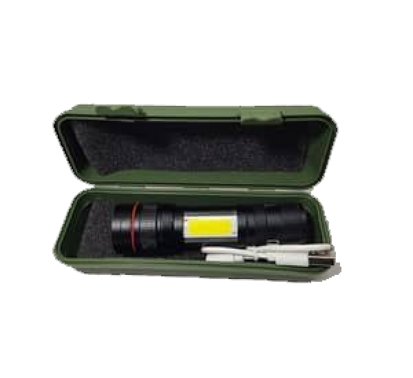 Power Style Mini Led Flashlight Cree T6 With Zoom - Emergency COB - Suitcase Power Style Mini Led Flashlight Cree T6 With Zoom - Emergency COB - Suitcase