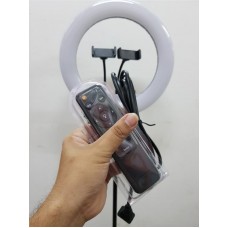 Ring Light With Camera Stand RL-14 inch LED 36 CM + Tripod Stand + Remote + 2 Phones Stand