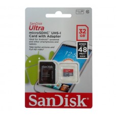 32GB Sandisk MicroSDHC Memory Card Class 10