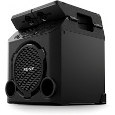 Sony GTK-PG10 Portable Wireless Indoor / Outdoor Bluetooth Speaker Stereo System, Good Travel Speaker with FM Radio Tuner, Microphone Jack, USB Port, Great For Compact Party