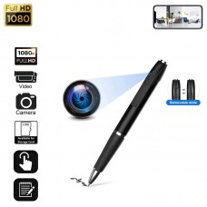 Portable Pen Hidden Camera Full HD 1080P Wireless DVR Professional Digital Voice And Video Recorder Mini Spy Camera One Button Quick Recording
