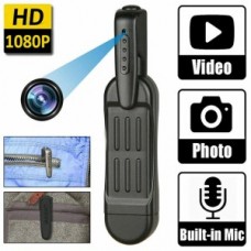 T189 Full HD 1080P Mini Secret Wearable Small Spy Pen Camera + 16GB Storage & Card Reader