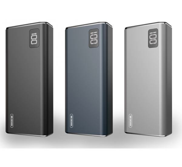 WK Power Bank WP-099 Yozee Series 10000mah Blue MOQ:10 WK Power Bank WP-099 Yozee Series 10000mah Blue MOQ:10