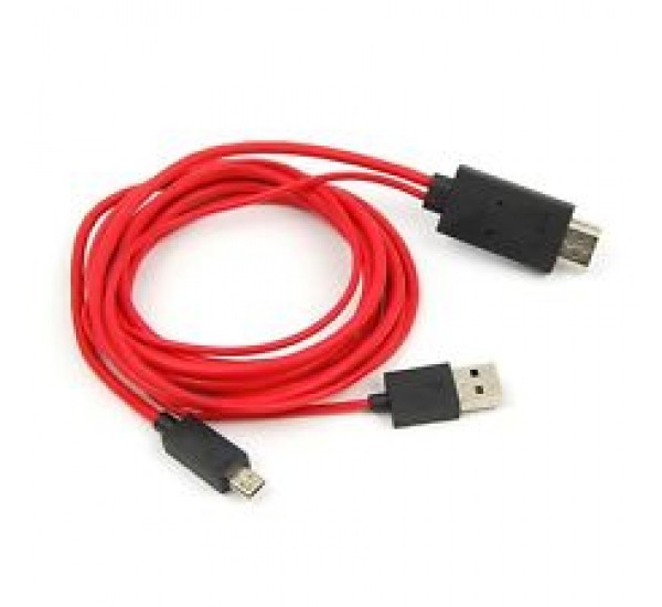 Mobile Phone to HDTV USB Cable for Galaxy S3, S4, NOTE 2 and 3 Mobile Phone to HDTV USB Cable for Galaxy S3, S4, NOTE 2 and 3
