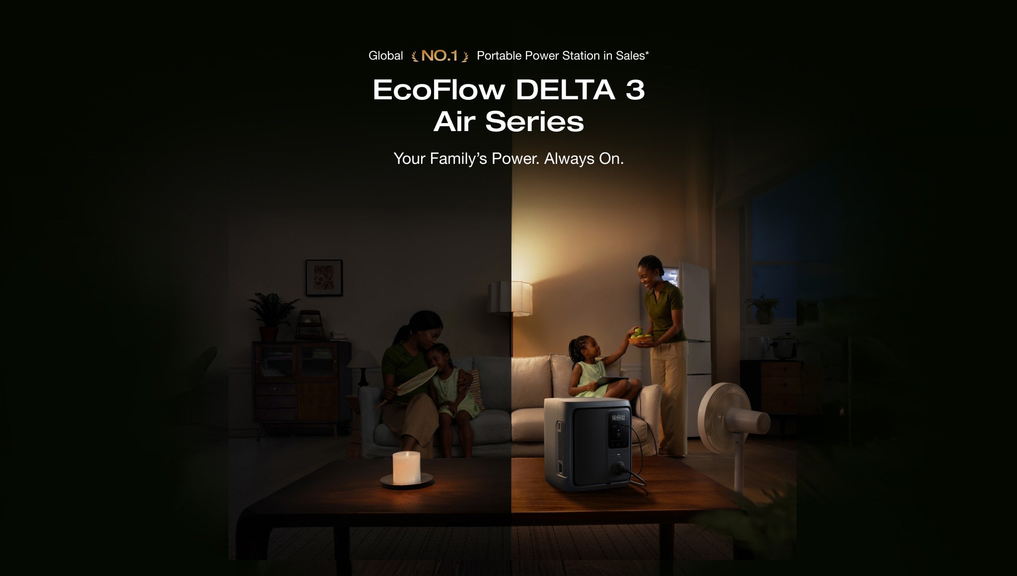 EcoFlow DELTA 3 2000 Air Portable Solar Power Station - Welcome To